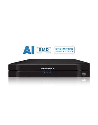 SPRO A5 4 Channel 12MP IP NVR 1TB ( DHIPNVR04-A5 )