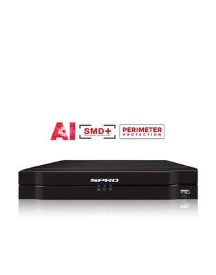 SPRO B6 8MP 4 Channels 5in1with AI 4TB