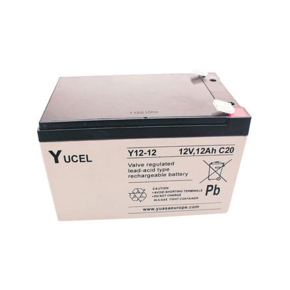 Yucel-Series 12V 12AH Valve Regulated Lead Acid Battery