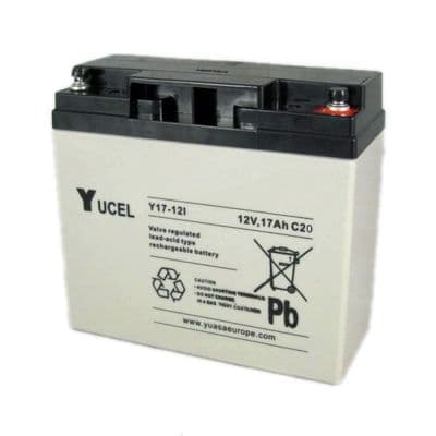 Yucel-Series 12V 17AH Valve Regulated Lead Acid Battery