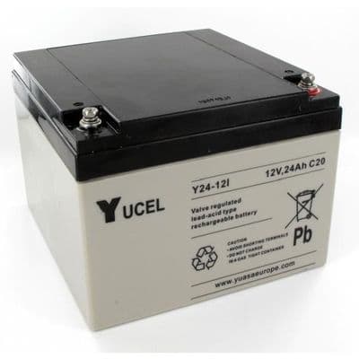 Yucel-Series 12V 24AH Valve Regulated Lead Acid Battery