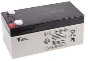 Yucel-Series 12V 3.2AH Valve Regulated Lead Acid Battery