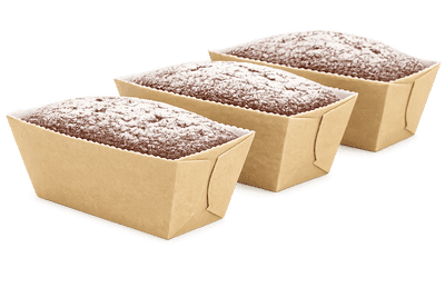 2lb Large Easy - Bake In Loaf/ Cake Card Moulds