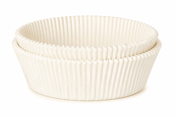 50 x Round Greaseproof Cake Tin / Air-Fryer Liners - 180mm - 7