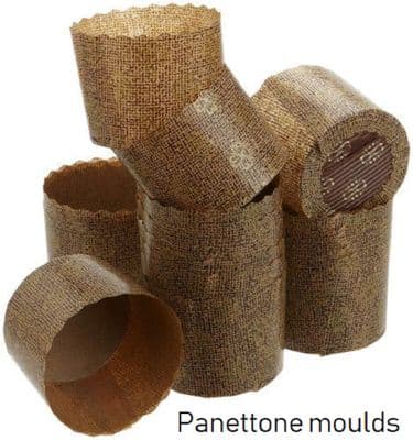 50x70mm Individual Portion Panettone Moulds