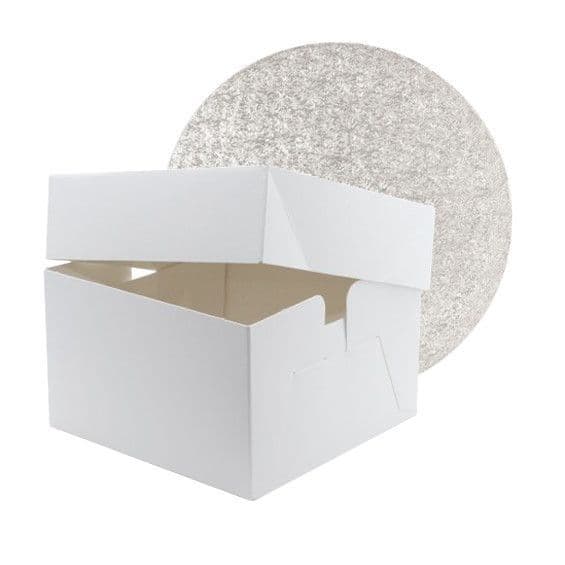 8" Cake box and drum combo s