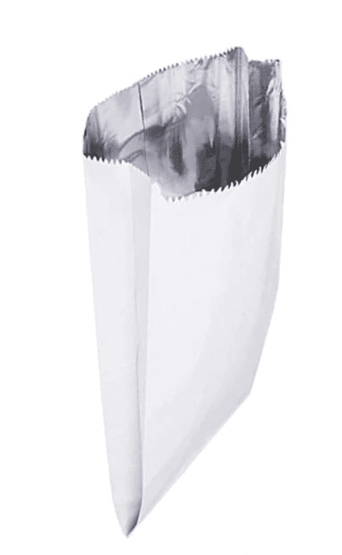 Hot Food foil line Bags 7x9x12