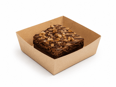Open Kraft Burger / Chip / Cake Tray