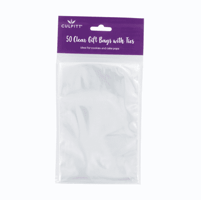 PME Clear Favour Bags 120x200mm ( 50 Pack )