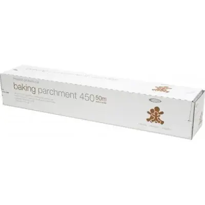 Prowrap Professional Baking Parchment Roll - 450mm x 50m - Extra Wide