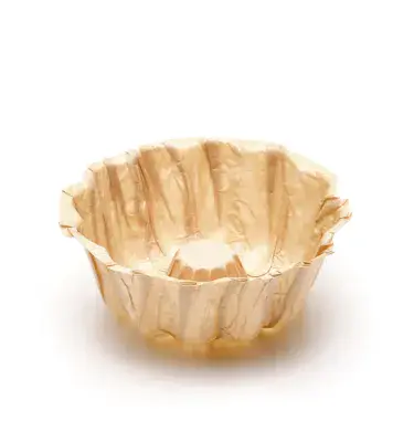 Round Paper Mini Bundt Style Mould, Fluted Cake Pan 4.41oz - Single Portion