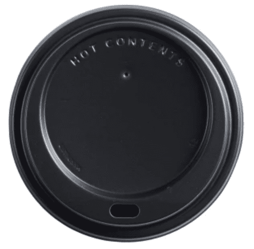 White Biodegradable Ingeo Paper Coffee Cup & Lids