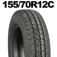 155/70R12C High Speed Trailer Tyres 155 70 R12 C