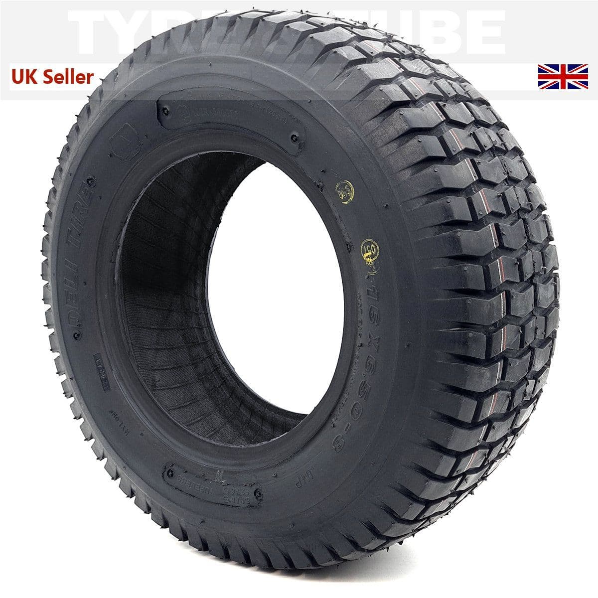 Pneumatico 16x6.50-8 KINGS TIRE V-3502 4PR TL Per Tosaerba - Foto 3