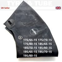 185/80-15 Inner Tube TR13 Straight Valve Car Trailer