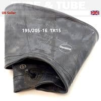 195/205-16 Inner Tube Straight Valve TR15 Truck Van Car Vintage