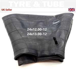 24x13.00-12 Inner Tube Straight Valve Ride Lawn Mower Garden Tractor TR13
