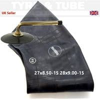 28x9.00-15 Inner Tube TR177A Standard Offset Valve Forklift