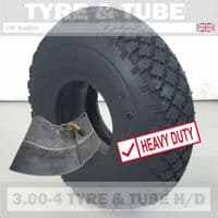 3.00-4 Tyre Heavy Duty ( 260x85, 3.00x4, 3.00 x 4 ) Deli S-310 Tire