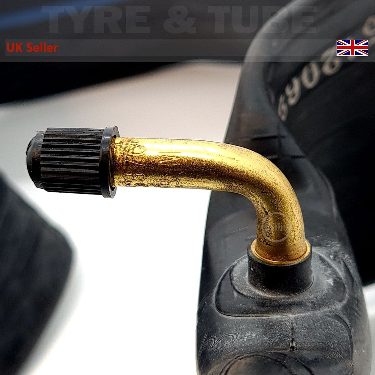 3.5010 Inner Tube Bent Valve JS87 Vespa Scooters Mobility lambretta