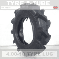 4.00-10 Tyre | Kenda K365 Tractive, Chevron, Lug, Open Centre, Agricultural Tire