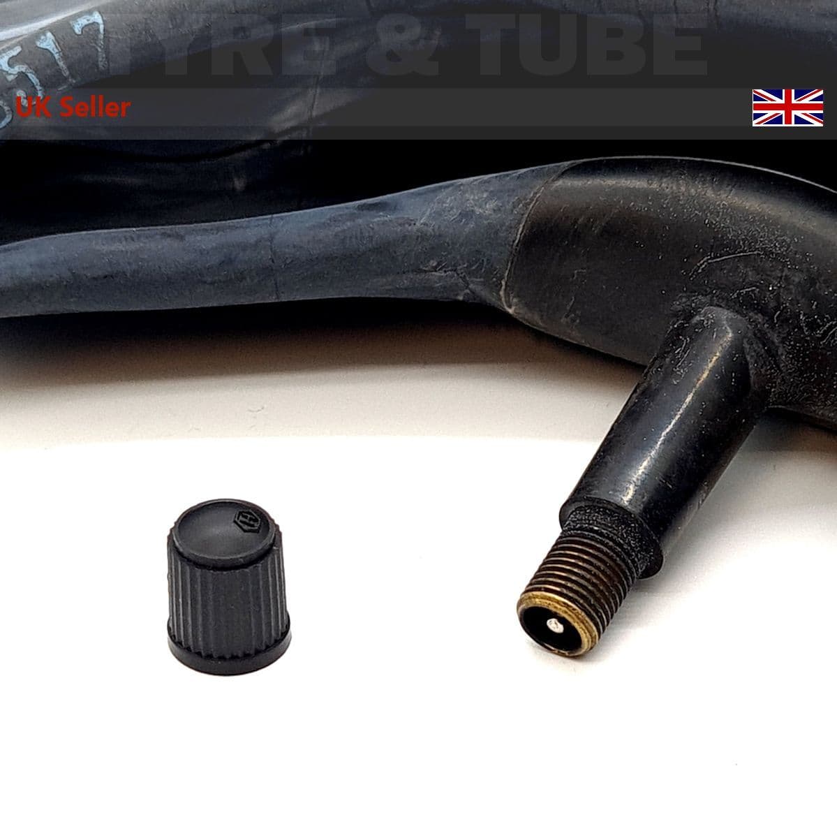 4.00-6 Inner Tube With Bent Valve – Replacement Tube For Wheelbarrows & Small Garden Carts