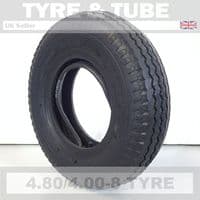 4.80/4.00-8 6pr High Speed Trailer Tyre & Tube Set 4.80 4.00 8