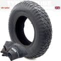 4.80/4.00-8 Tyre & Tube | Wheelbarrow 4PR Star Tread Pattern