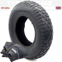 4.80/4.00-8 Tyre & Tube | Wheelbarrow 4PR Star Tread Pattern