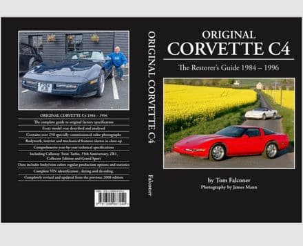 1111 Original Corvette C4 1984-1996 by Tom Falconer,revised & updated 2024