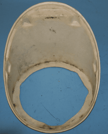 1953-1955 Corvette C1 LH or RH Fiberglass Headlight Bucket, Used Fair