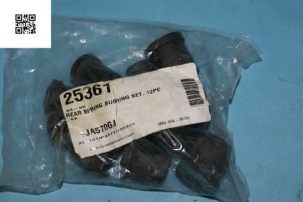 1953-1962 Corvette C1 Rear Spring Bushing Set 12 Piece, 25361, New