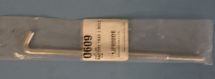 1953-1967 Corvette C1 C2 Battery Tray J Bolt, New