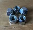 1953-1982 Corvette C1 C2 C3, SET OF 20 plated Wheel Nuts7/16'' For Steel Wheels,