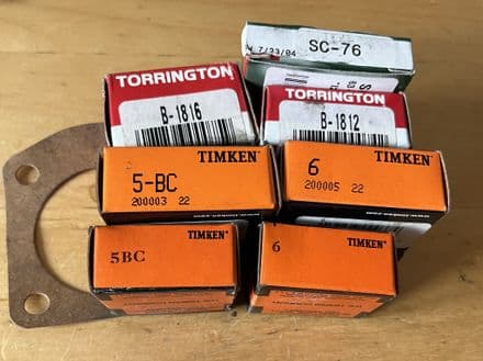 1953-62 C1 Corvette,Steering BOX REBUILD KIT 32861,New