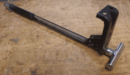 1953-62 Parking Brake Handle & Housing W/Bracket,Used