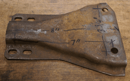 1953-66 Transmission Mount Extension,GM,Used