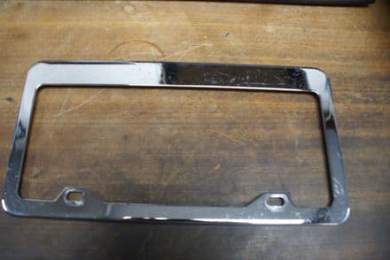 1953-82 Number LICENCE PLATE FRAME Surround,Chrome, Used for 6" x 12"