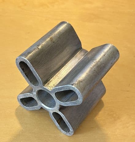 1955-1965 Corvette /GM ,Fan Clutch Substitute SPACER 5/8" x 5/8" x 2" long max 2" pcd