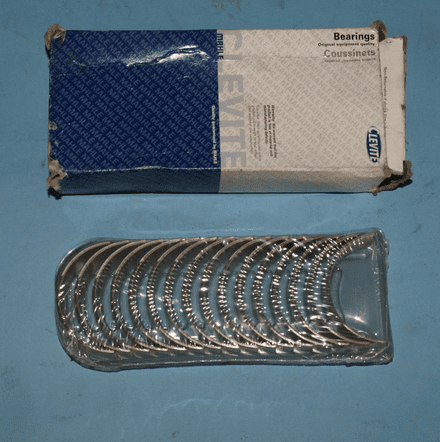 1955-1967 Small Block Chevrolet, +10 Con Rod Bearing Set,Clevite CB-745P,New