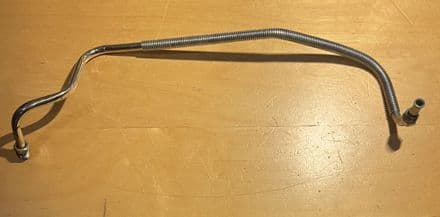 1955-1979 C2 C3 Chevy Custom CHROME 7/16" FUEL PIPE with 5/8" FITTINGS Used