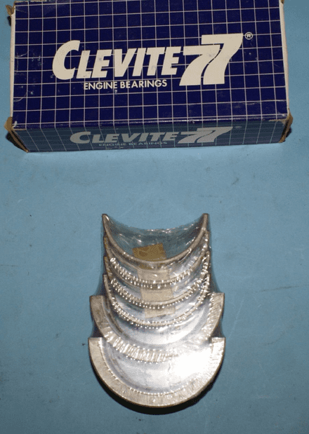1955-2002 Small Block Chevrolet,Main Bearing Set,Clevite MS909-P40,New