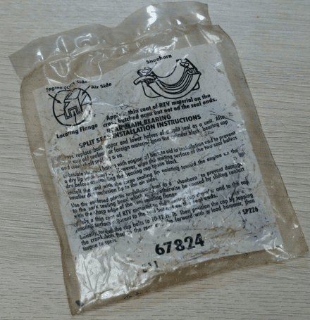 1955-85 chevy Rear Main Split Seal,67824,New