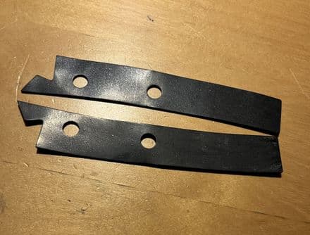 1956-1962 C1 Corvette, pair Windshield frame end seals ,New