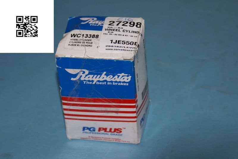1956 - 1964 C1 C2 Corvette Wheel Brake Cylinder, Rear, Righthand 1 Inch,new