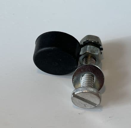 1956 -1976 C2 Corvette hood bonnet BUMPER AND SCREW SET M-282 ,New