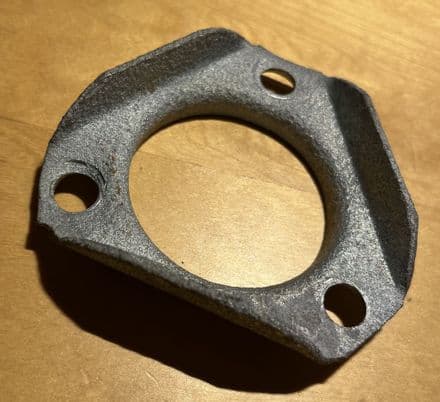 1956-1979 Corvette C1 C2 C3 , 2" Exhaust FLANGE used zinc-plated