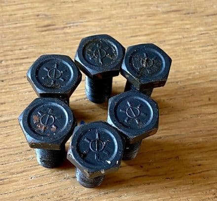 1956 -1982 C3 Corvette, 6-BOLT SET GM 3727207 Flex Plate to Crank with automatic trans New