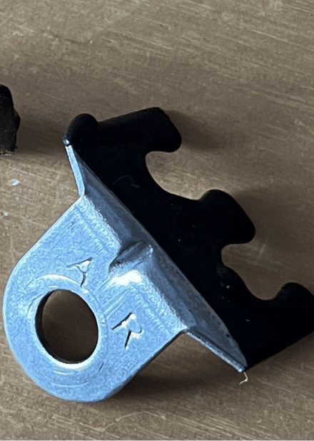 1956-1982 Corvette C1 C2 C3 GM 3744408 Spark Plug Wire CLIP on block, CC 471143