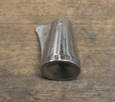 1956-62 C1 Dash wiper knob & Grub Screw,"D" Keyway,Used